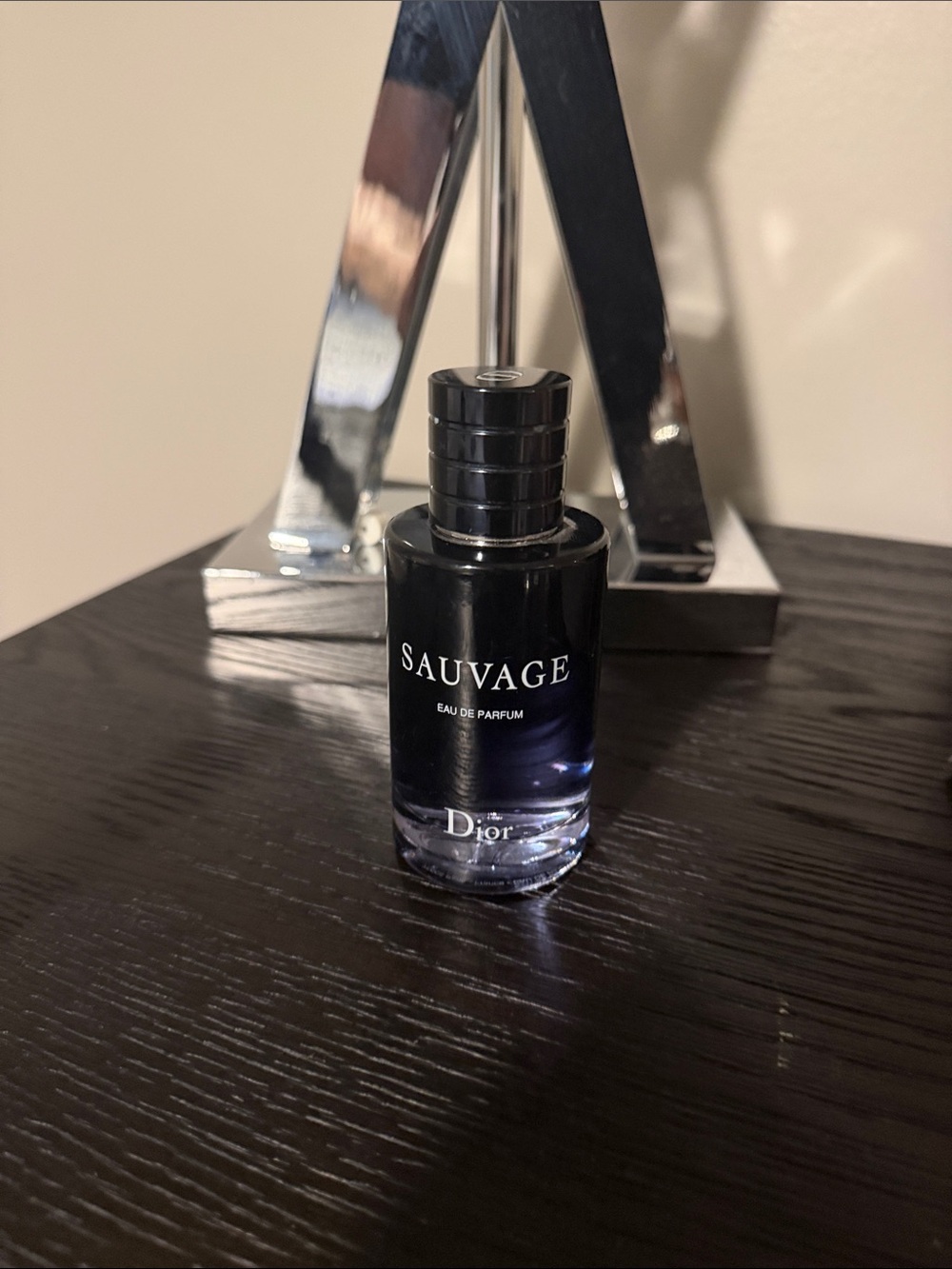 Dior Sauvage Bottle in Black and Deep Blue 3.4OZ